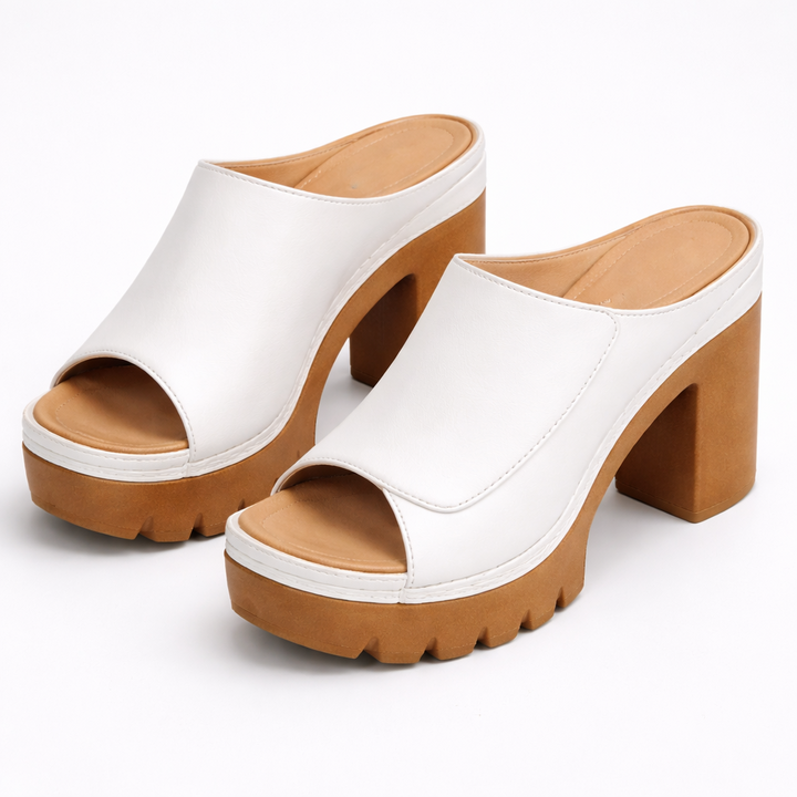 Louise | Platform Block Heel