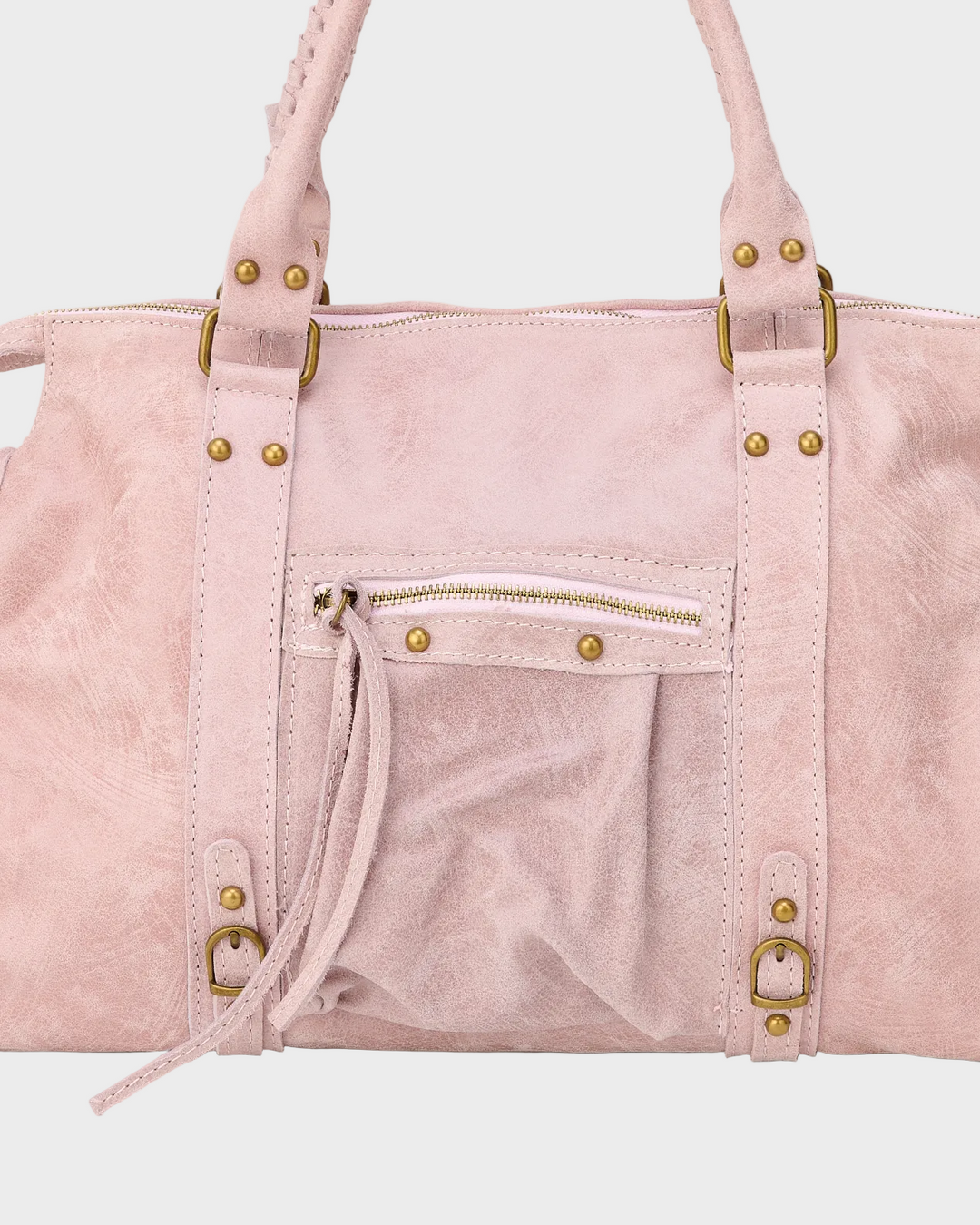 Ines | Zip Closure Shoulder Bag