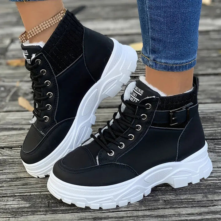 Waterproof Winter Boots for Women - Black