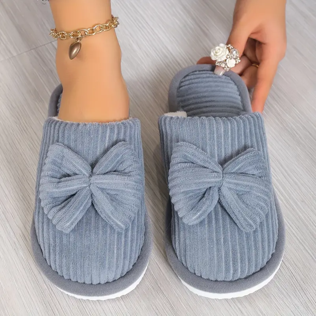 Floral Satin Slippers for Women Lightweight Breathable