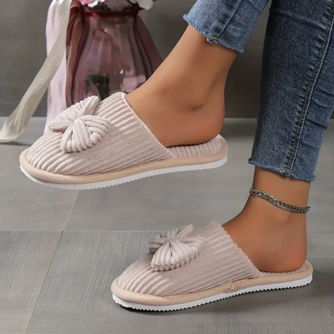 Floral Satin Slippers for Women Lightweight Breathable