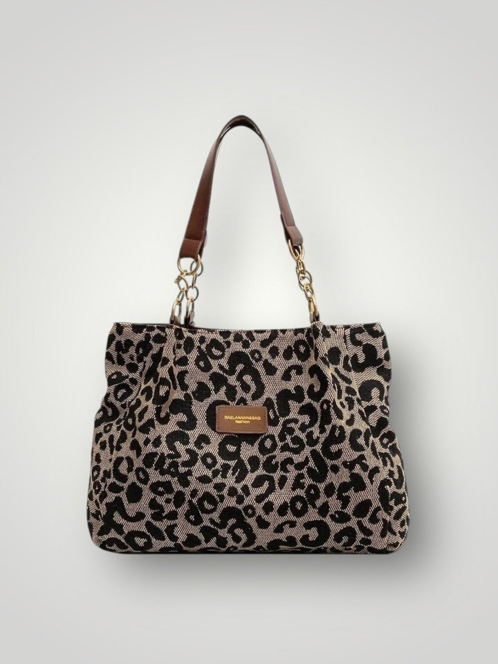 Sidonie | Leopard Print Tote