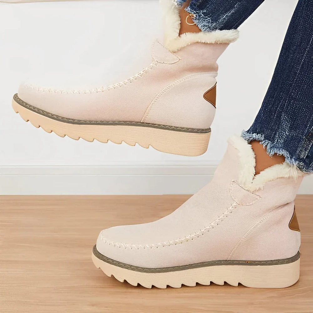 Anti-Slip Winter Boots for Women - Beige