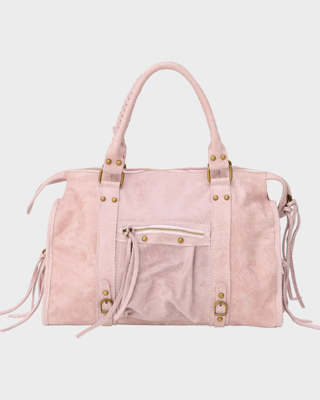 Ines | Zip Closure Shoulder Bag