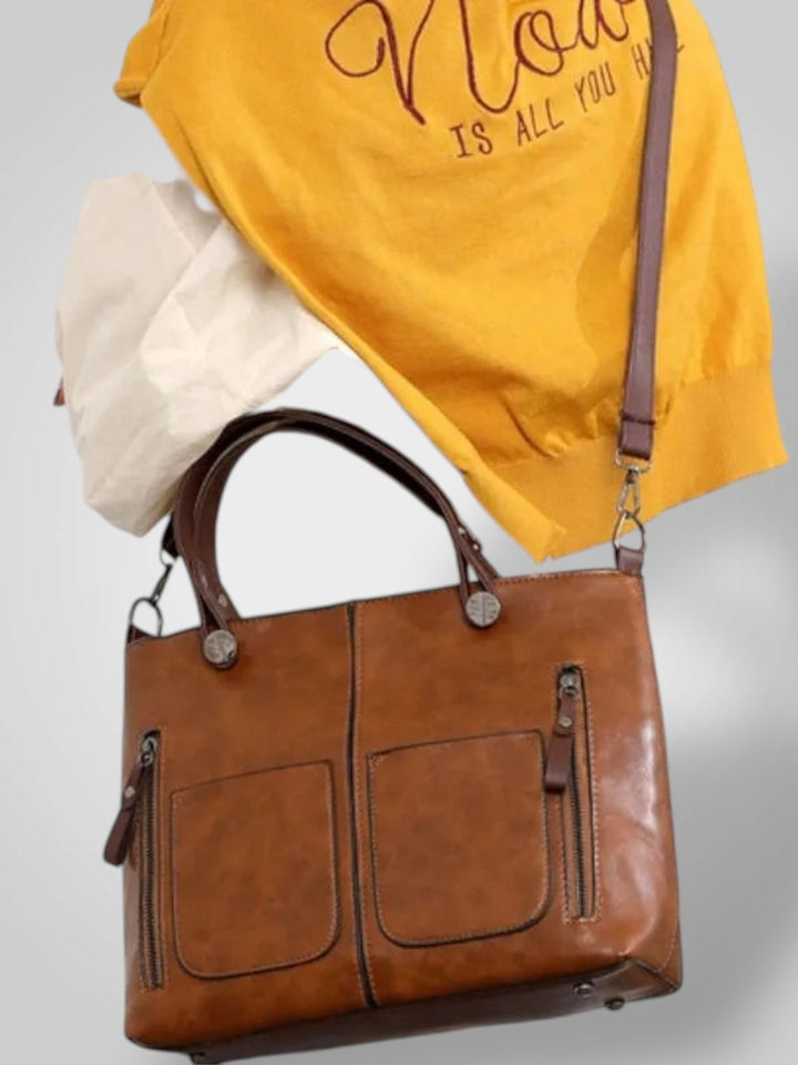 Noelle | Leather Shoulder Bag