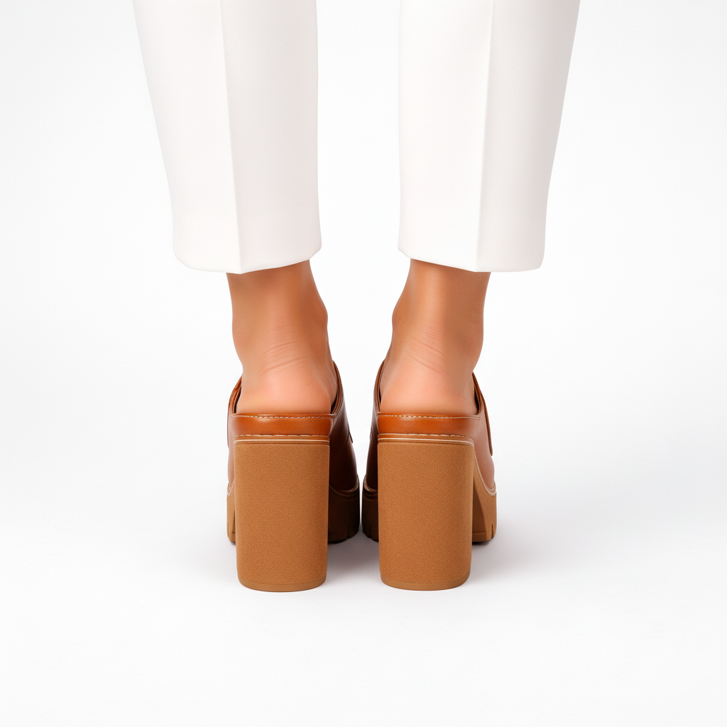 Louise | Platform Block Heel