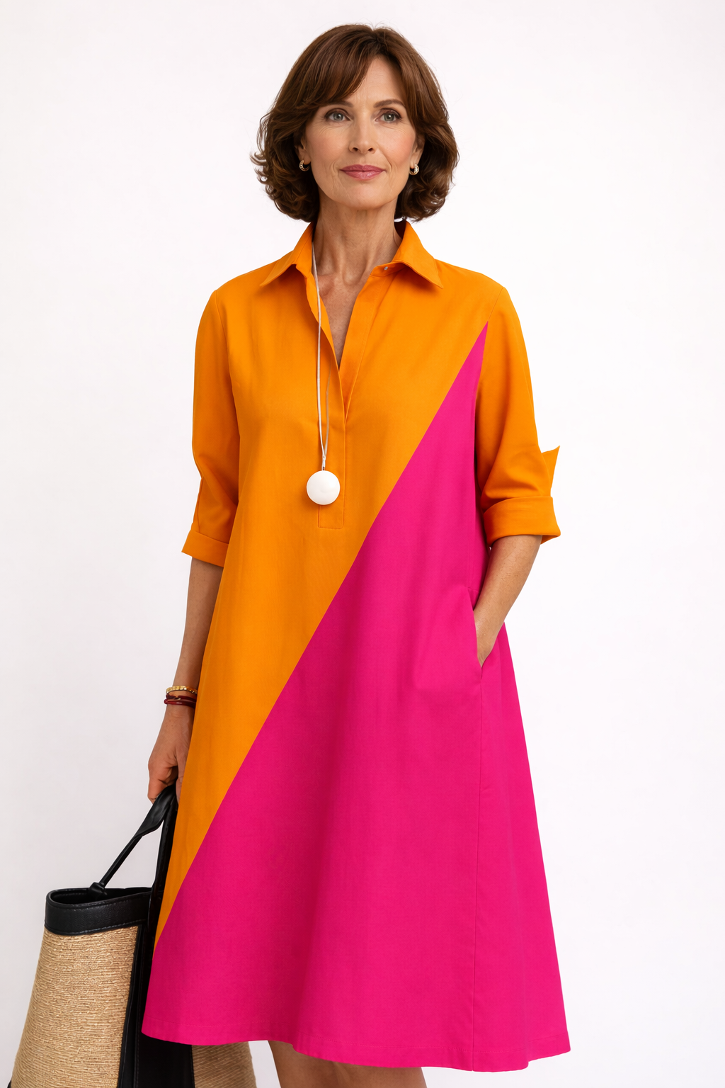 Alessia-Stripe Dress