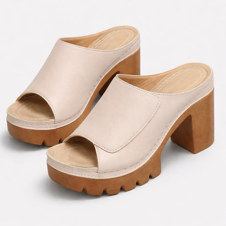Louise | Platform Block Heel