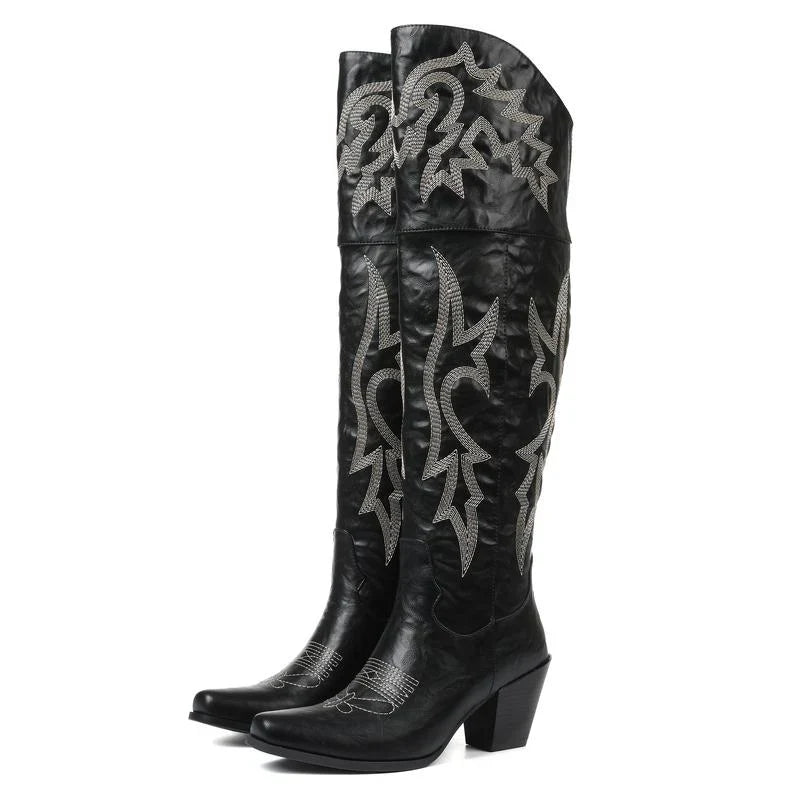 Women's over-the-knee Western boots - view 12