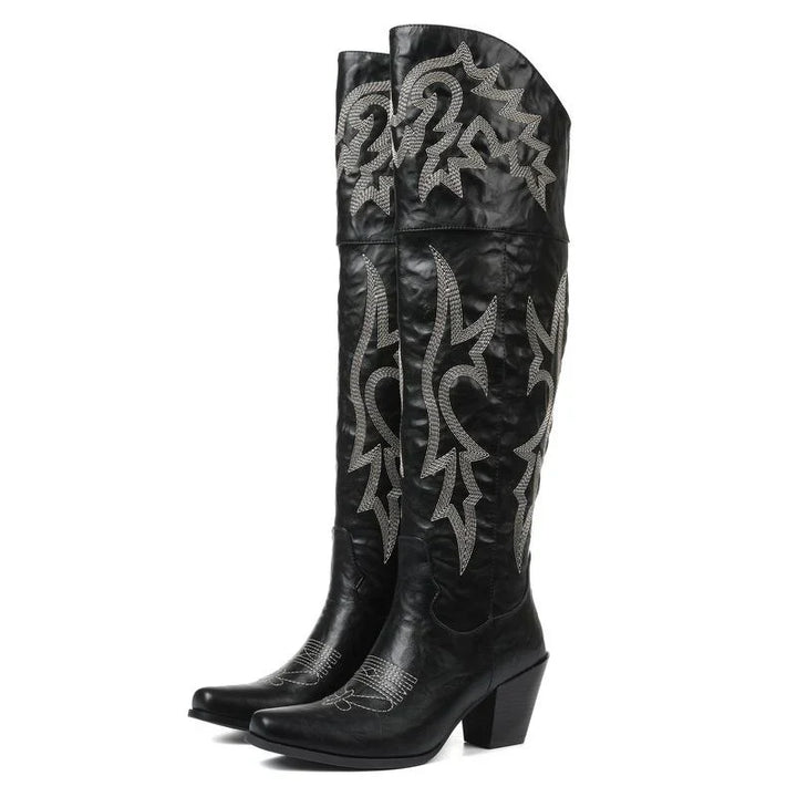 Women's over-the-knee Western boots - view 12