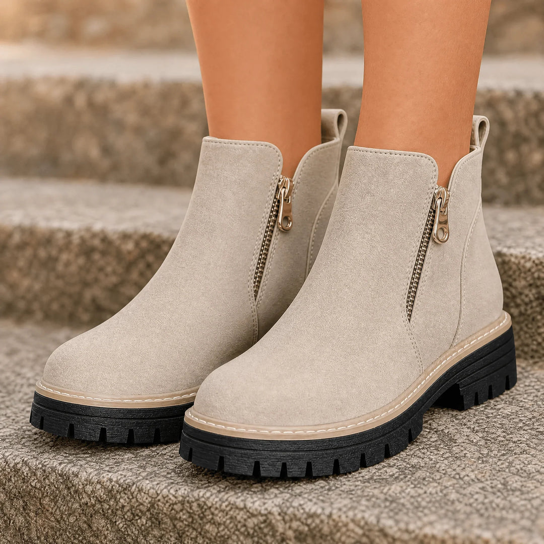 Women's platform Chelsea ankle boots - view 11