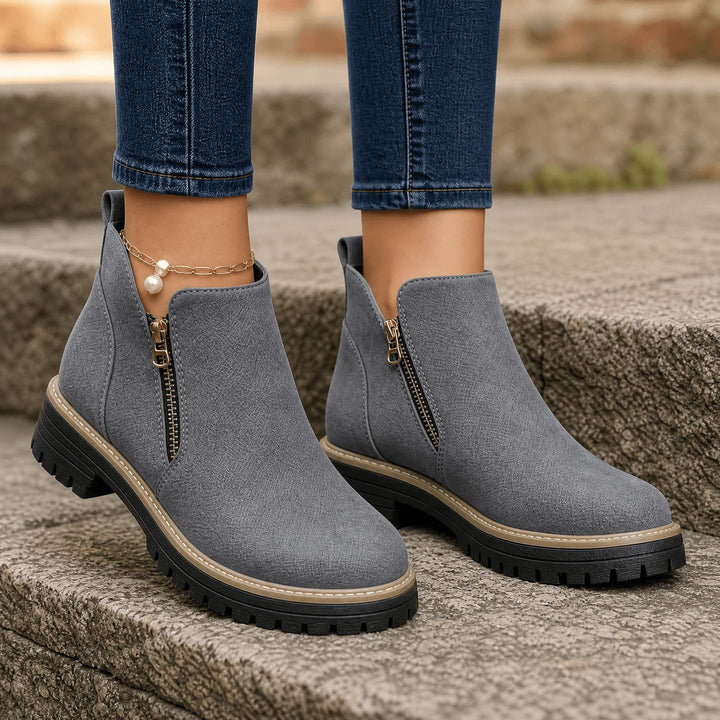Women's platform Chelsea ankle boots - view 12