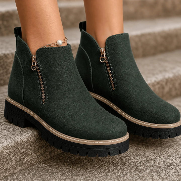 Women's platform Chelsea ankle boots - view 13