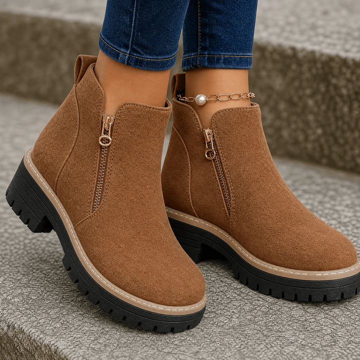 Women's platform Chelsea ankle boots - view 14