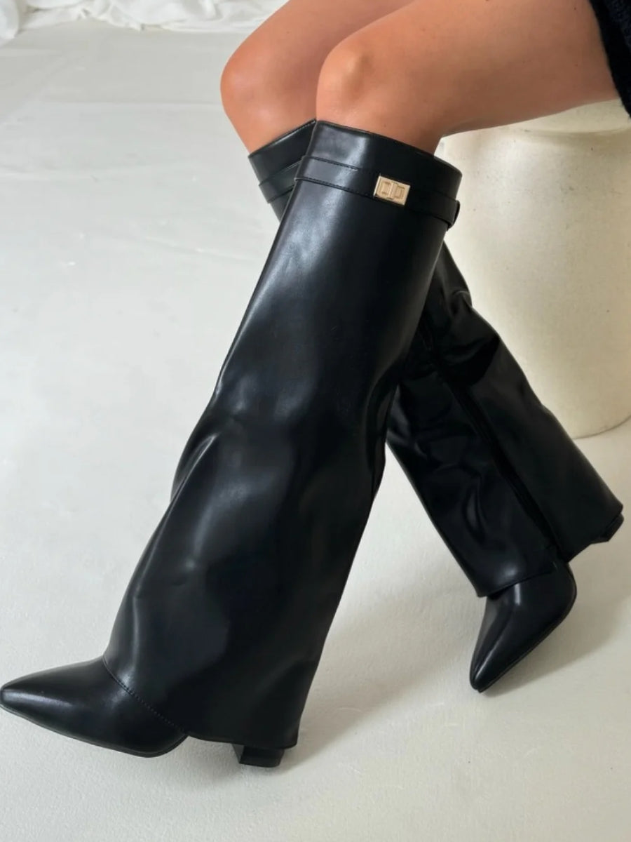 Classic Suede Knee High Boots for Women - detail 11