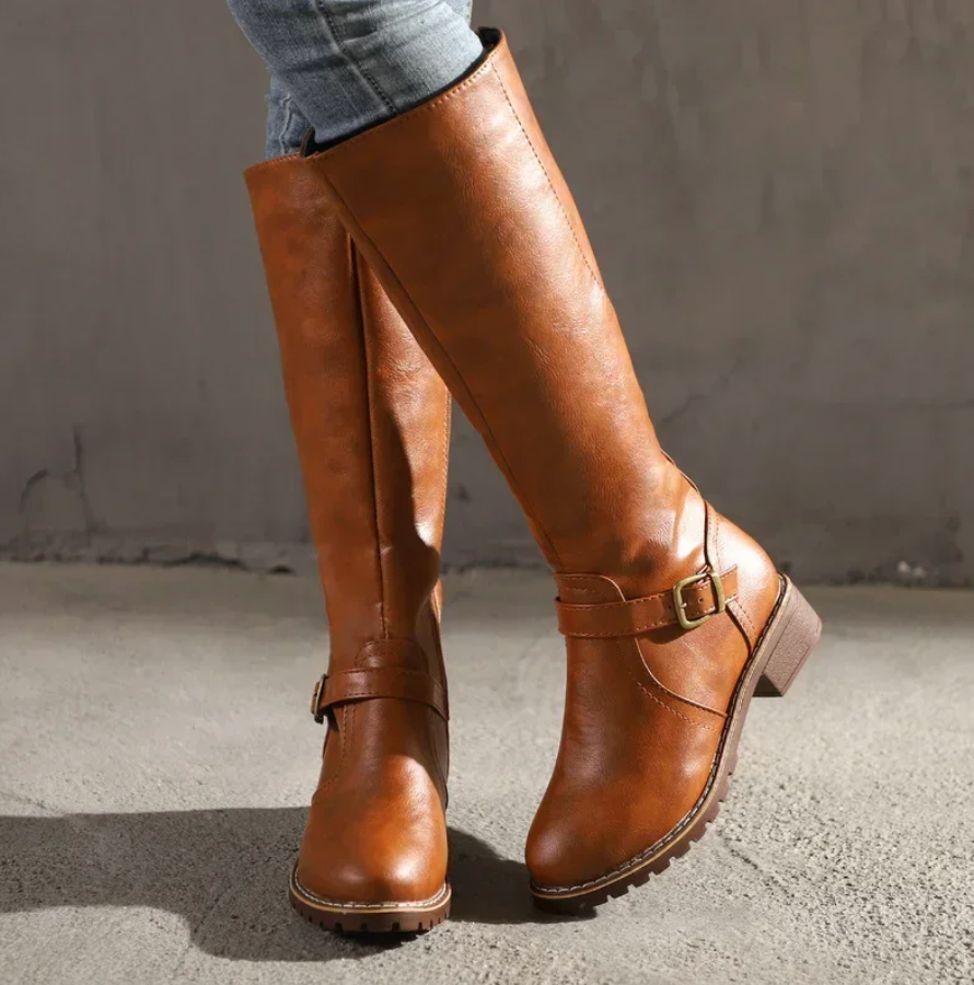 Classic Knee High Boots for Women - front view