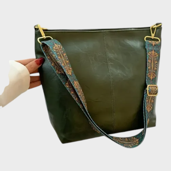 Sylvaine | Lightweight Faux Leather Bag