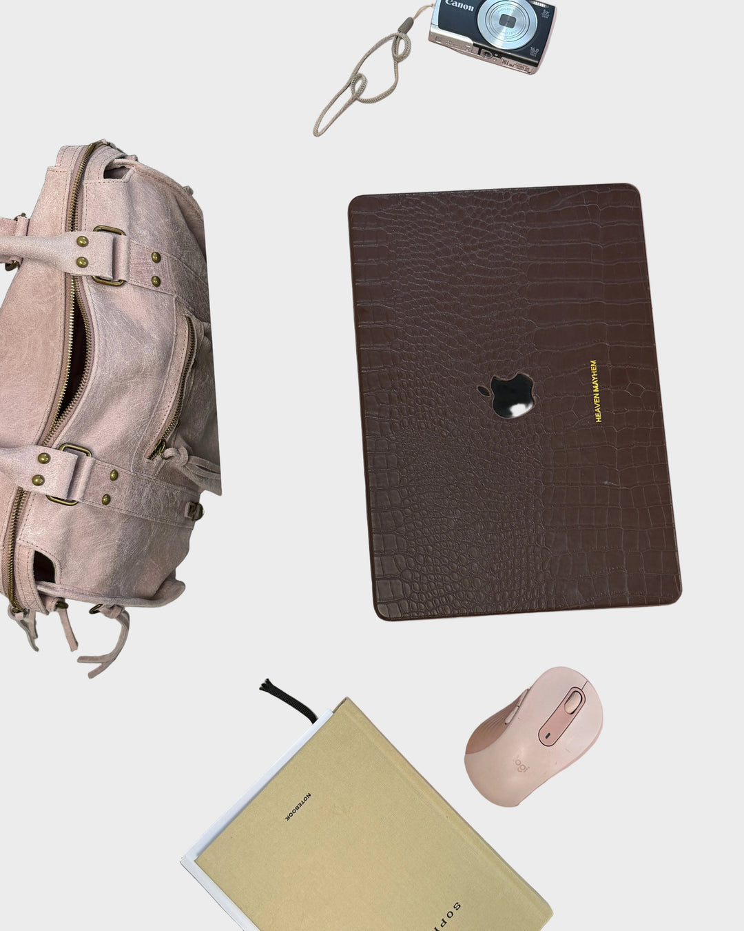 Ines | Zip Closure Shoulder Bag