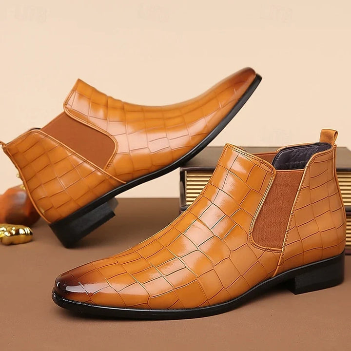 Unisex leather Chelsea boots - view 2