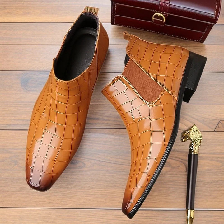 Unisex leather Chelsea boots - view 3