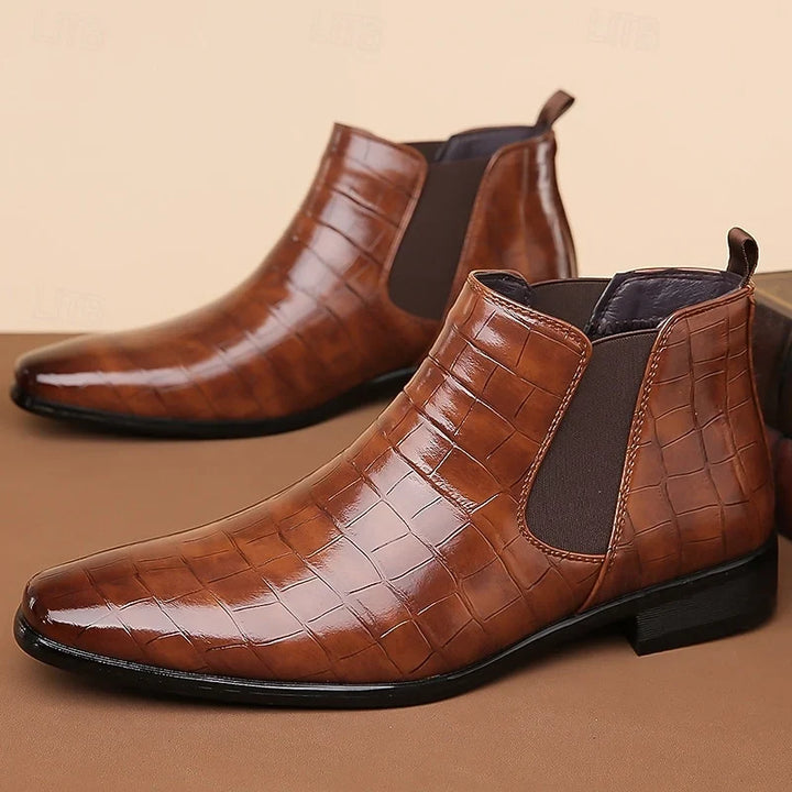 Unisex leather Chelsea boots - view 7