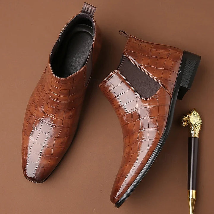 Unisex leather Chelsea boots - view 8
