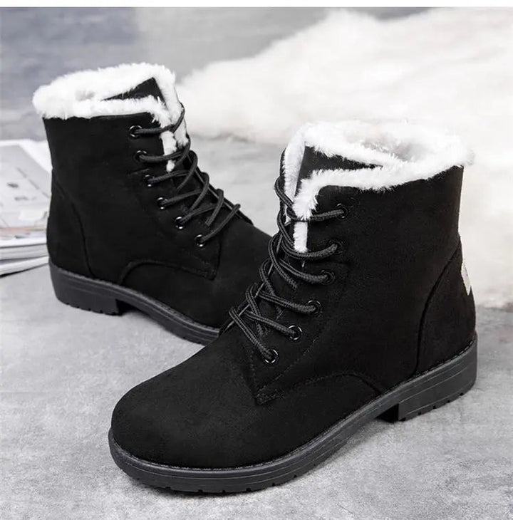 Elegant Winter Boots for Women - Black
