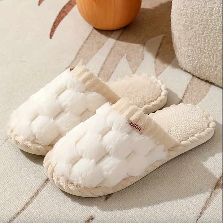Knit Slippers for Women Durable Sole Breathable