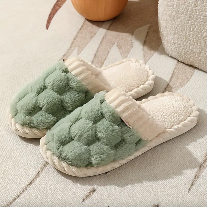 Knit Slippers for Women Durable Sole Breathable