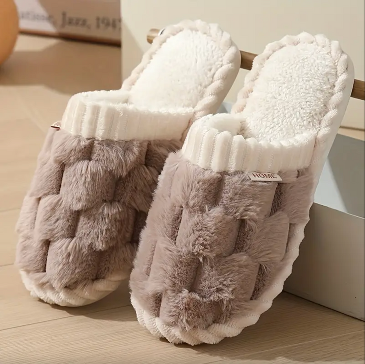Knit Slippers for Women Durable Sole Breathable