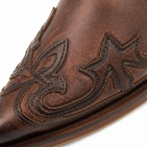 Women's embroidered pointed toe cowboy boots - view 8