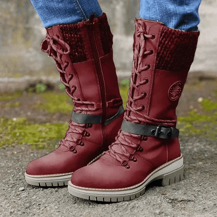 Women's insulated lace-up winter boots - view 3