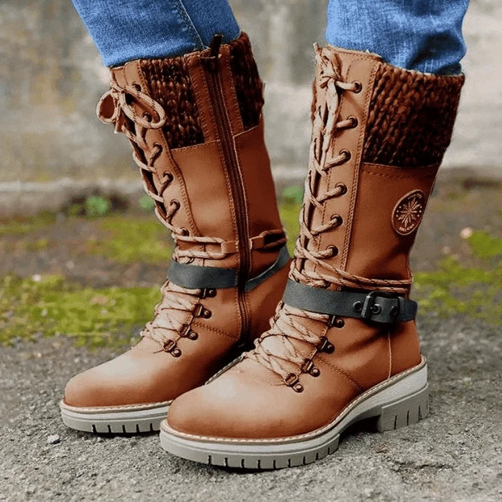 Women's insulated lace-up winter boots - view 4