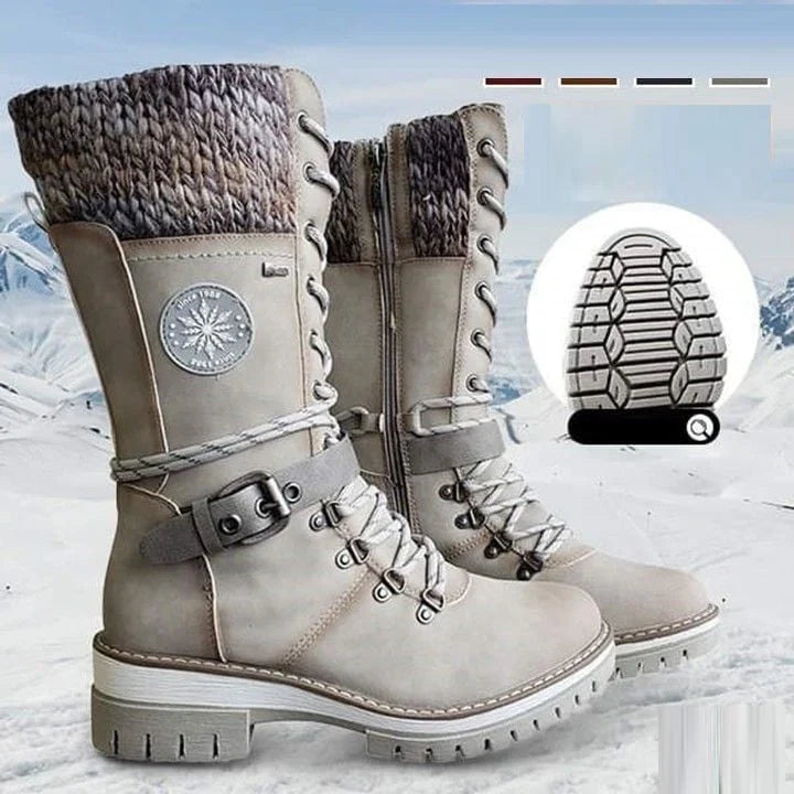 Women's insulated lace-up winter boots - view 6