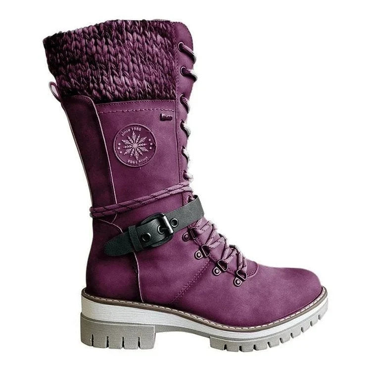 Women's insulated lace-up winter boots - view 7