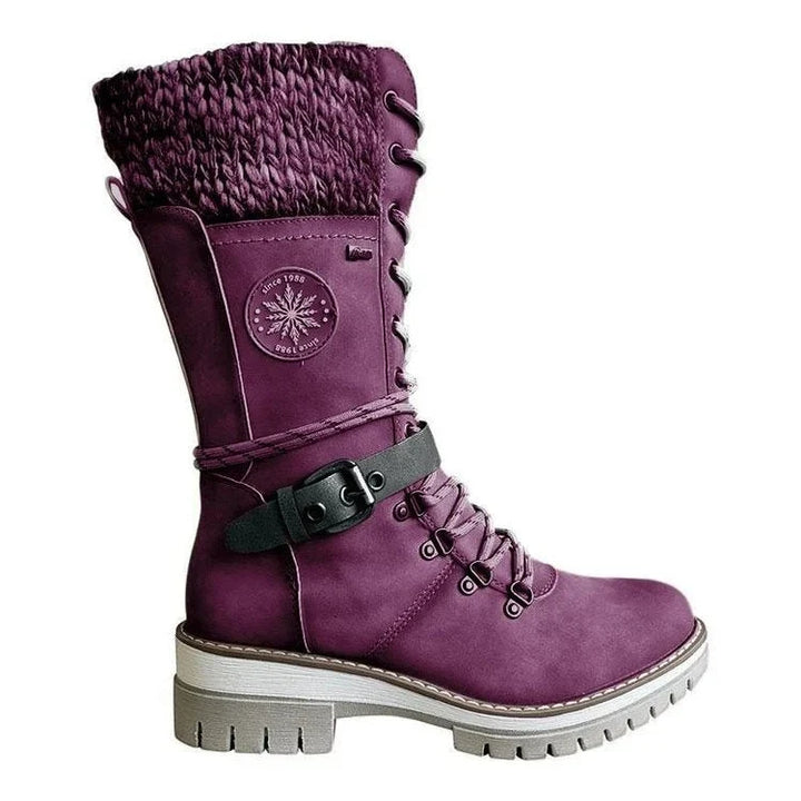 Women's insulated lace-up winter boots - view 7