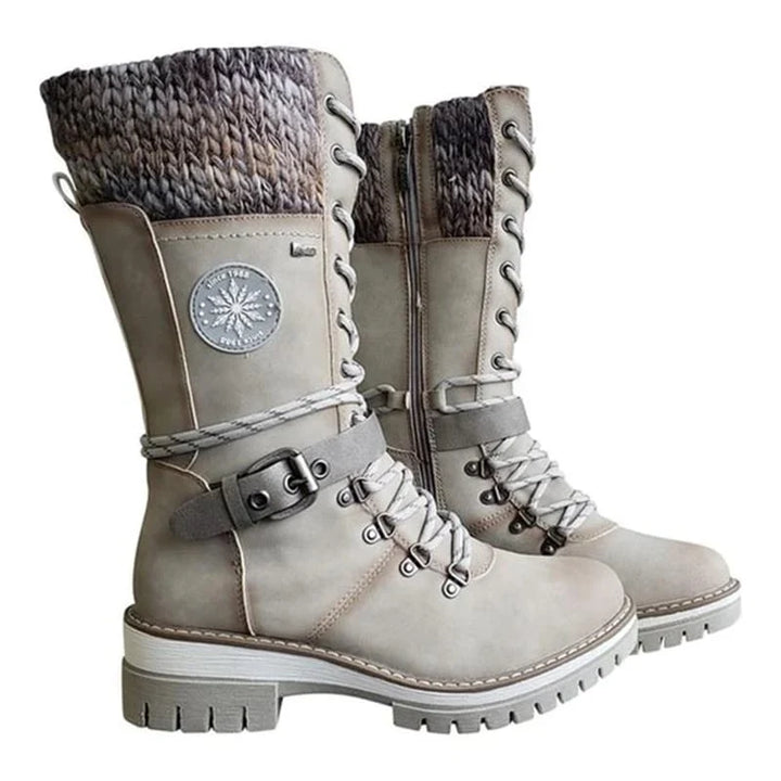 Women's insulated lace-up winter boots - view 9
