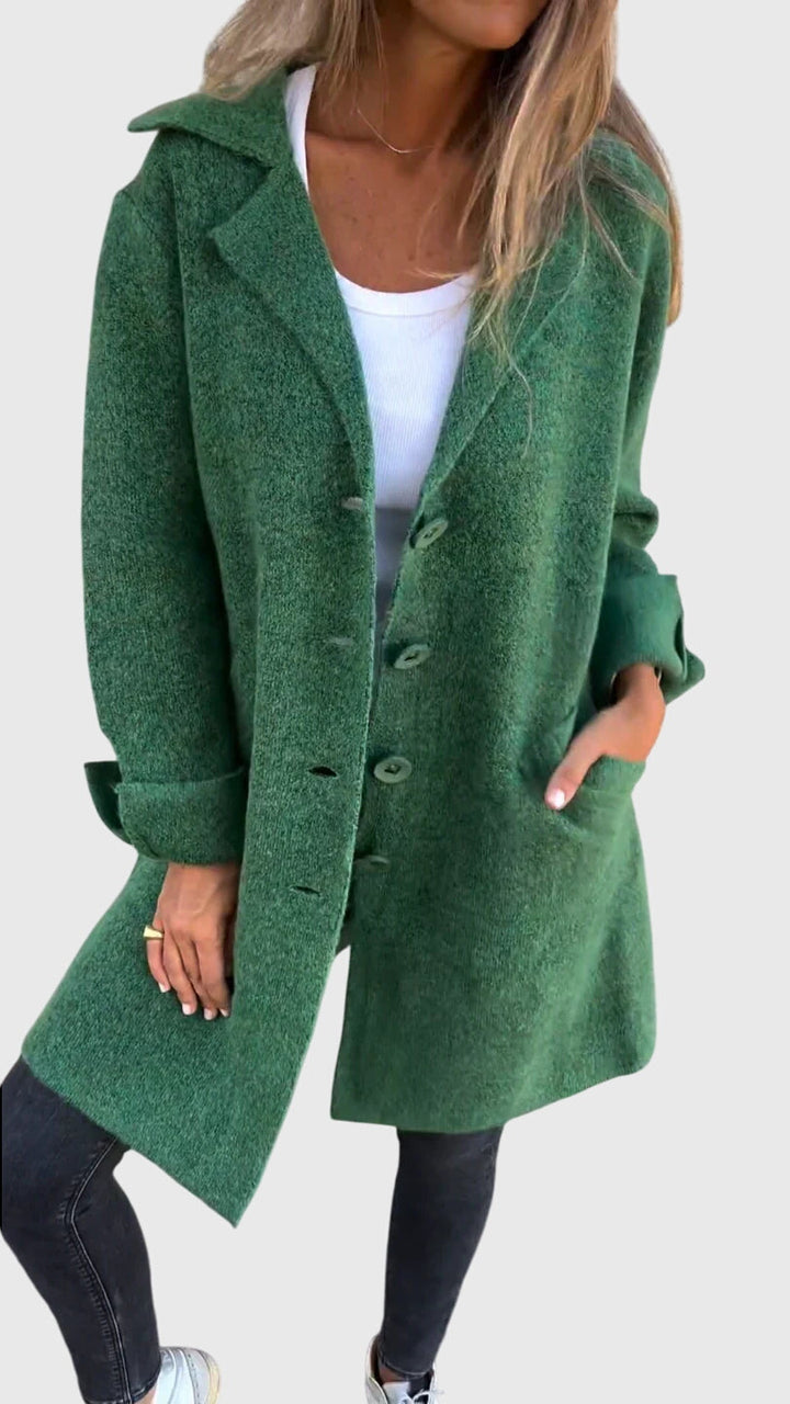 Buttoned tailored blazer for women - view 6