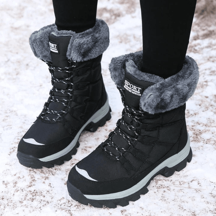 Women's Non-Slip Waterproof Winter Boots for Icy Streets