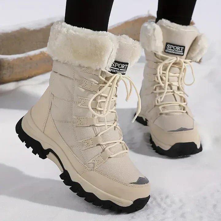 Women's Non-Slip Waterproof Winter Boots for Icy Streets