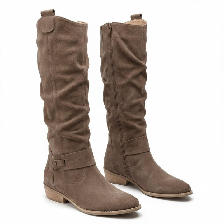 Lavinia | Women's Knee High Slouch Boots