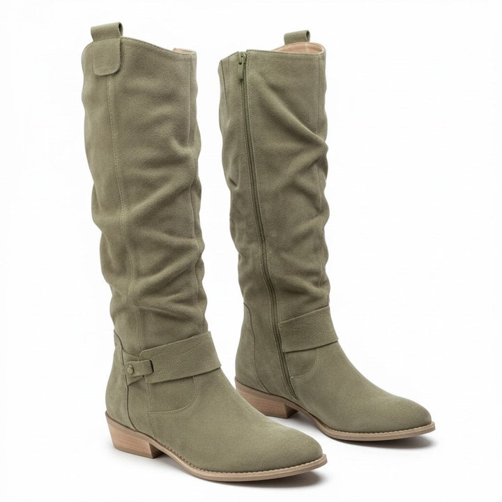 Lavinia | Women's Knee High Slouch Boots