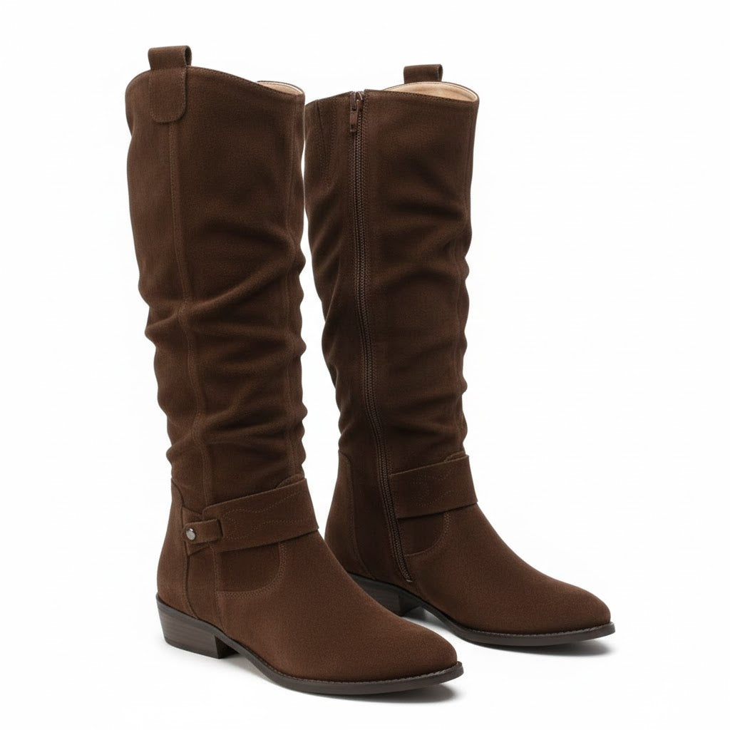 Lavinia | Women's Knee High Slouch Boots
