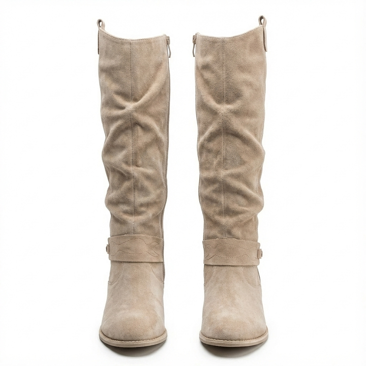 Lavinia | Women's Knee High Slouch Boots