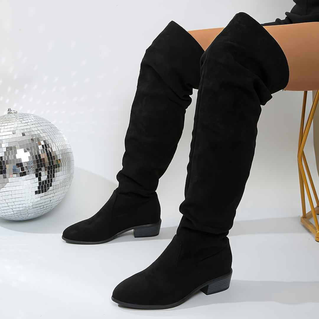 Jacinda | Women's Over the Knee Slouch Boots
