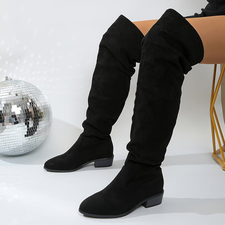 Jacinda | Women's Over the Knee Slouch Boots