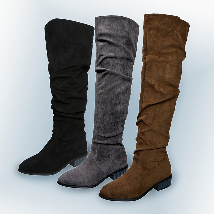 Jacinda | Women's Over the Knee Slouch Boots