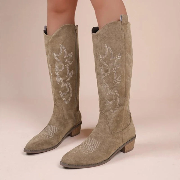 Bexley | Women's Wide Calf Western Cowboy Boots