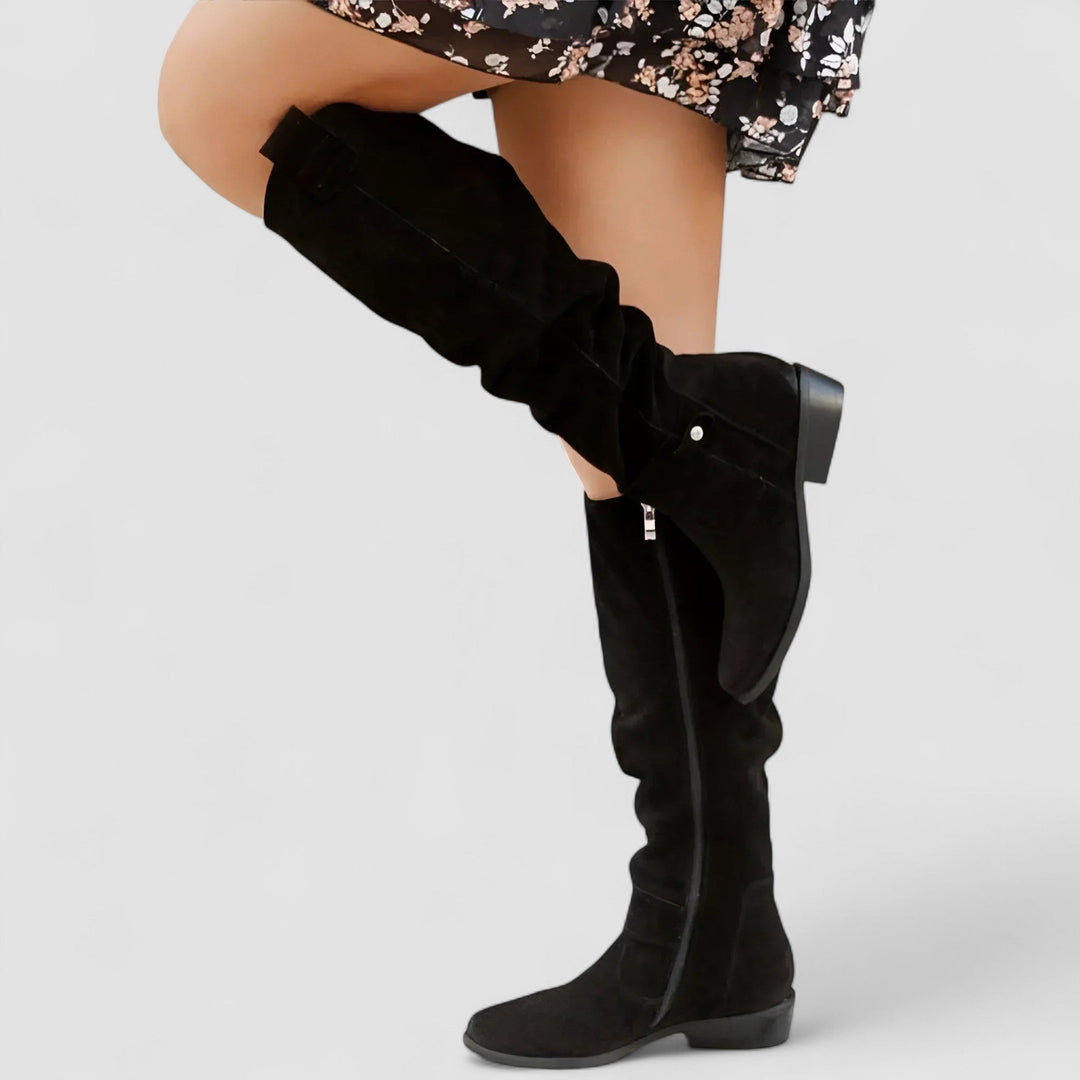 Ailsa | Women's Knee High Slouch Boots