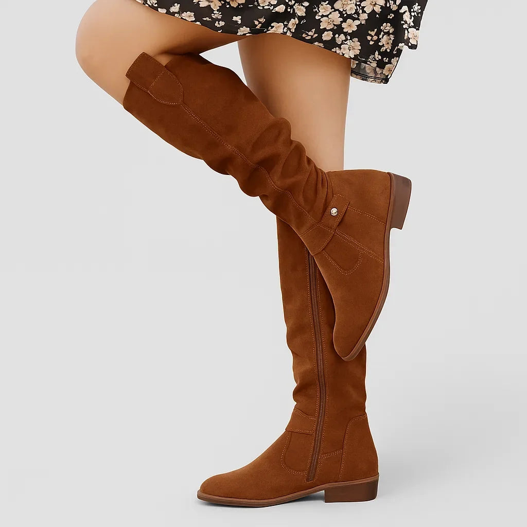 Ailsa | Women's Knee High Slouch Boots